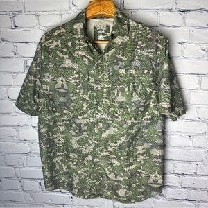 Reel Legends Vented Outdoors Fishing Hiking Shirt Men’s Size Medium